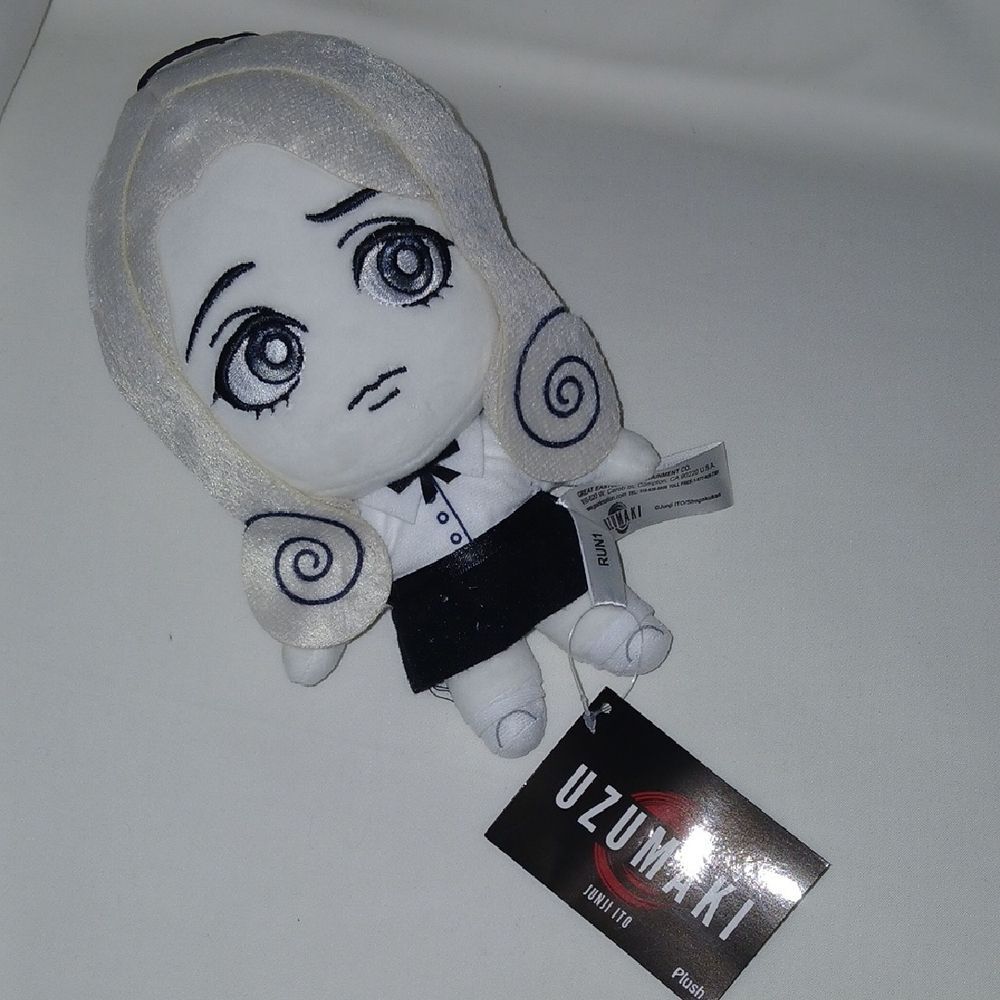 Uzumaki Plush Doll with Black and White Outfit